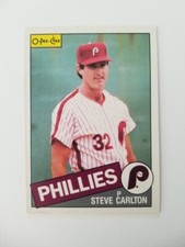 STEVE CARLTON 1985 O-PEE-CHEE BASEBALL CARD #360 PHILADELPHIA PHILLIES