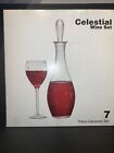 Home Essentials And Beyon Five Piece Celestial Wine Set  Set And Four Glasses