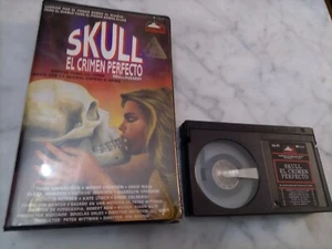 SKULL EL CRIMEN PERFECTO 1989 SKULLDUGGERY LIMITED HOME VIDEO BETA HALLOWEEN - Imagen 1 de 8