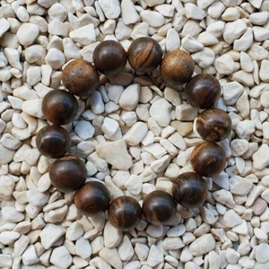 16 mm Borneo Aetoxilón Agarwood 14 Cuentas Buen Olor Gaharu Buaya Pulsera #21 - Imagen 1 de 4