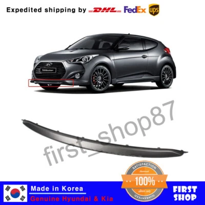 OEM 865802V500 Front Lower Bumper Grille Lip For Hyundai Veloster Turbo 13-17 - Image 1 of 3