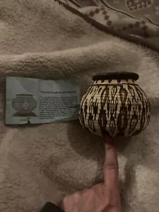 Panama WOUNAAN Embera Antiquish Indian BASKET native arts weaving - Picture 1 of 8