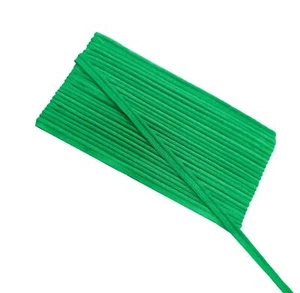 Sushila Vtg Green Cord Piping 15 Yard Sari Border Craft Trim Sewing Lace Edge - Picture 1 of 5