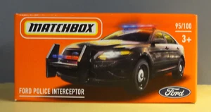 2021 MATCHBOX - POWER GRABS - FORD POLICE INTERCEPTOR - Imagen 1 de 1