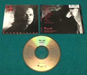 PAUL JANZ "Electricity" OOP CD : A&M Records @ 1987 Pop Rock AOR - Picture 1 of 6