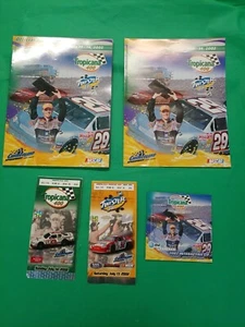 Tropicana 400 Chicagoland Speedway 2002 offizielles Souvenirprogramm mit Zubehör - Bild 1 von 9