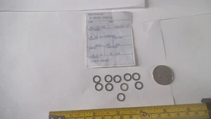 10 pcs Stock Drive Stainless spacers 1/4 ID, 3/8 OD x 016 thick A7X8C08016 - Picture 1 of 1