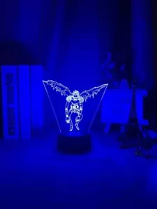 Death note Lampe Led veilleuse 16 couleurs avec Télécommande déco manga ryuk - Imagen 1 de 8
