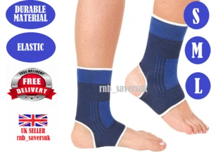 Elastic Durable Ankle Support S M L Protection Sport Sock Running Injury Sprain - Picture 1 of 1