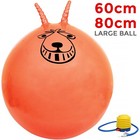 RETRO LARGE SPACE HOPPER TOY ADULT KIDS BOUNCE 60CM / 80CM with FREE PUMP