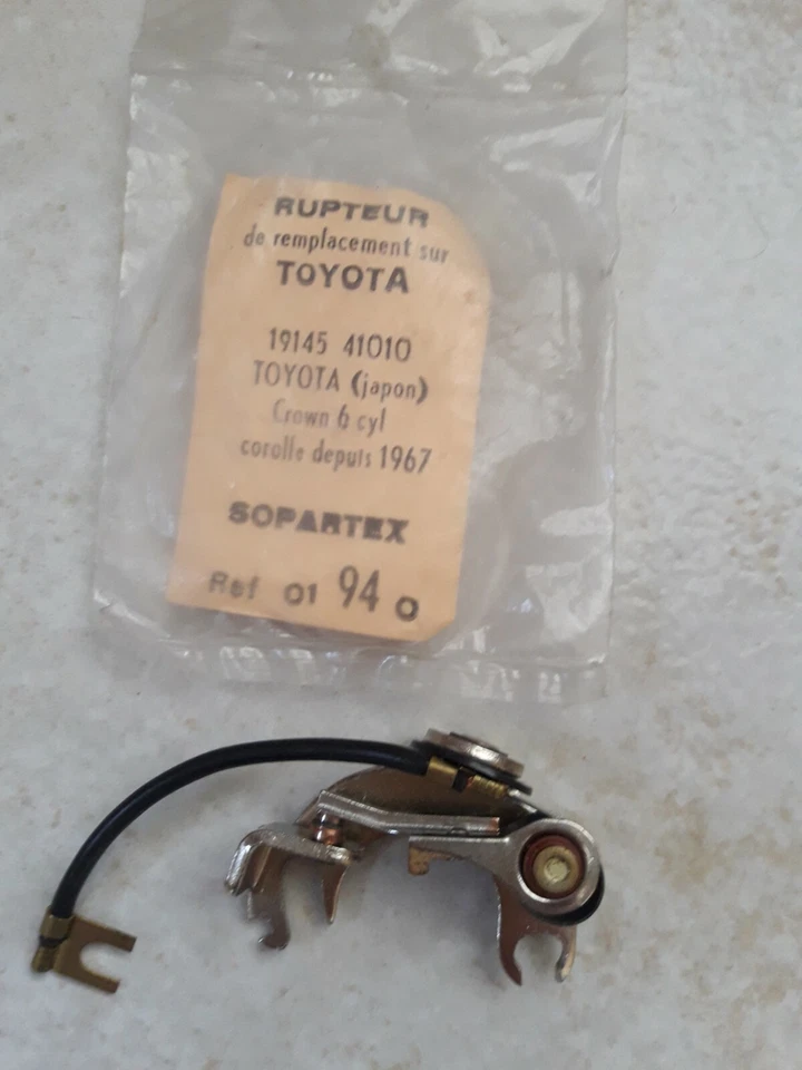 Rupteur vis platiné neuf TOYOTA CROWN COROLL SUZUKI SJ BEDFORD DAIHATSU VAUXHALL - Photo 1/1