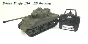 Radio ferngesteuerter RC Panzer 2,4G British Sherman Firefly Maßstab 1/16 - Bild 1 von 5