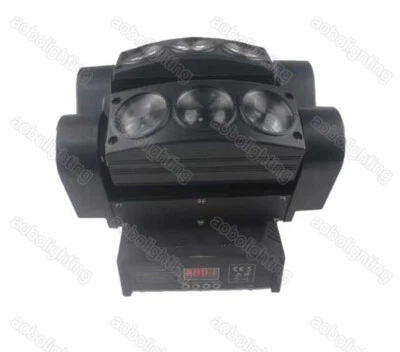Mini Spider Beam 6 eyes 10w RGBW LED Beam Moving Head Light DJ Event Party Disco - Image 1 of 4