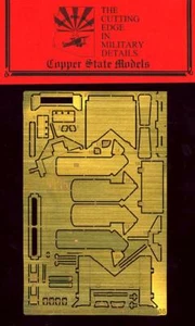 Copper State Models 1/35 RUSSIAN LANCHESTER ARMORED CAR PHOTO ETCH DETAIL SET - Picture 1 of 3