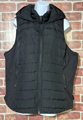 Chaleco acolchado mandarina chaqueta negra XXL para mujer ropa exterior activa equipo de invierno Foto 1 de 4