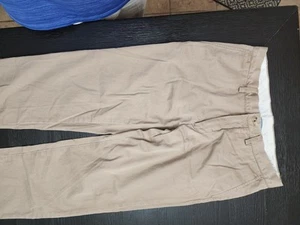 Pantalones Polo Ralph Lauren Para Hombres 32x29 Beige Tostado Calce Clásico Chinos Preppy Informales - Imagen 1 de 6