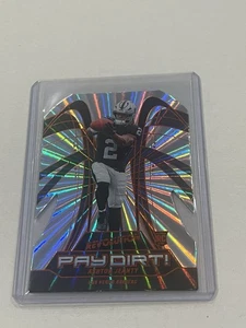 2025 Panini Revolution Ashton Jeanty RC Rookie Pay Dirt Orange Sunburst /18 SSP - Picture 1 of 2