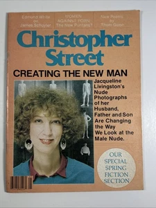 CHRISTOPHER STREET magazine May 1980 Vol 4 #9-Gay Lesbian Jaqueline Livingston - Bild 1 von 4