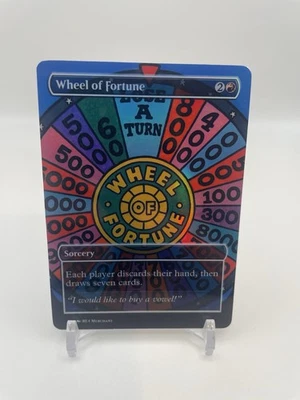MTG Wheel Of Fortune FOIL Playtest Card Magic NM COMMANDER EDH - Image 1 of 3