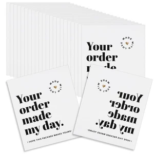 50 Pcs Thank You Cards for Small Business - Simple Style - Picture 1 of 7