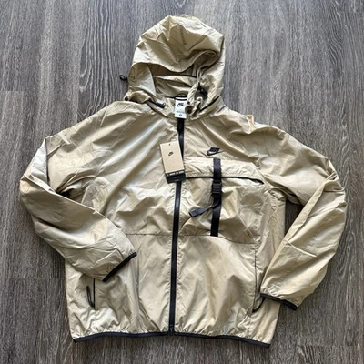 Nike Sportswear Tech Tejido Suelto Calce Embalable Chaqueta Para Hombres Mediana Nueva FB7903-247 Foto 1 de 4