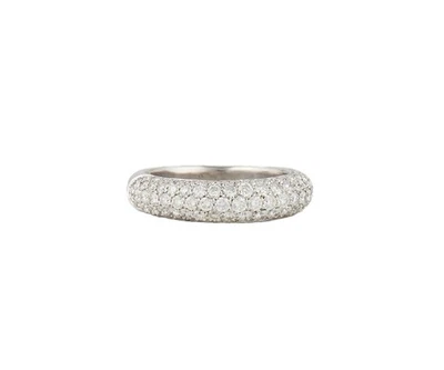 2.30ctw Pave Diamond Triple Row Band Ring in 18K - Image 1 of 4