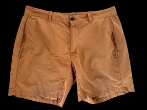 Mountain Hardware Shorts Rust Brown Hiking 36 x 7 - Picture 1 of 7