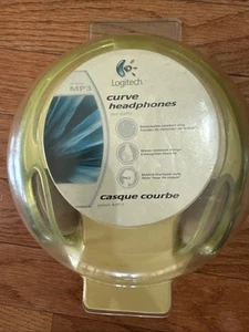 Cuffie Logitech Curve per lettori MP3 - Lime 980376-0403 Nuove - Foto 1 di 2
