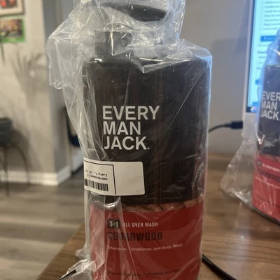 Every Man Jack 3-in-1 Body Wash – Cedarwood, 28.8 fl oz - Image 1 of 2