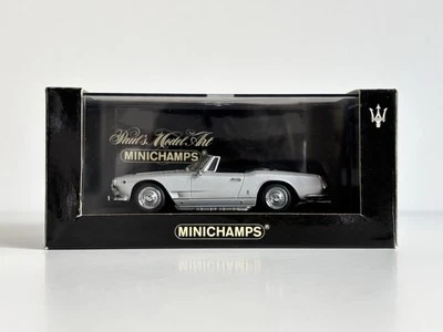 Rare 1:43 Minichamps 1961 Maserati 3500 GT Spider in Silver Limited Edition!! - Image 1 of 4