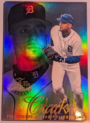1997 Fleer Flair Showcase Baseball Section 1, Row 2, Seat 173 - Tony Clark - Image 1 of 3