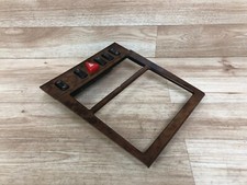 MERCEDES BENZ OEM W210 E320 E430 E55 FRONT NAVIGATION SCREEN WOOD PANEL 98-02 2