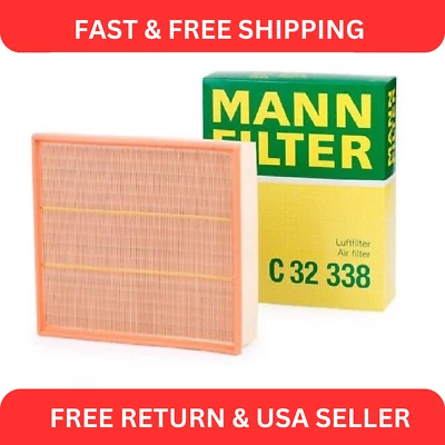 Filtro de aire panel Mann C32338 para Dodge Sprinter 2500 3500 2,7 L5 diésel 2003-06 Foto 1 de 3