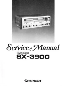 Service Manual-Anleitung für Pioneer SX-3900  - Picture 1 of 1