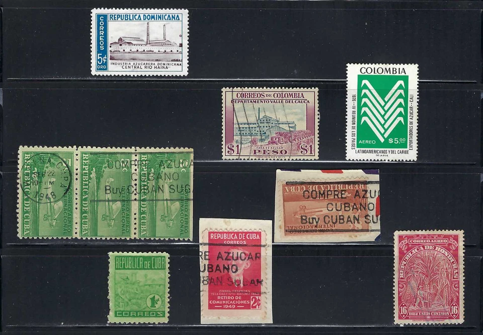 ''SUGAR.- INDUSTRIA AZUCARERA''  DOMINICANA.- CARIBE--COLOMBIA- HONDURAS.- - Image 1 of 1