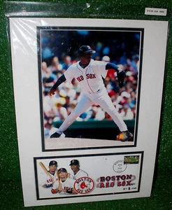 Pedro Martinez Boston Red Sox Fenway Park Briefmarke Poster Plakette 2002 - ungeöffnet - Bild 1 von 2