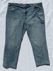$ 74 Duluth US Herren 44 x 30 blau Denim Ballsaal Double Flex entspannte Passform Jeans - Bild 1 von 5