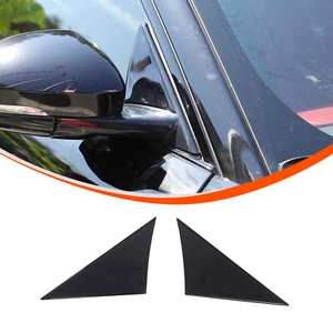 Pegatina decorativa triángulo delantero negro brillante para Jaguar F-TYPE 13-22 - Imagen 1 de 12