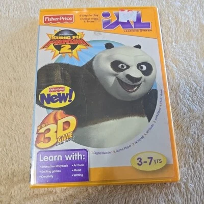 Fisher-Price iXL Kung Fu Panda 2 NEW Learning System 3D Game - Image 1 of 4