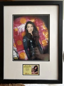 Framed Ming Na Wen Signed 8x10 The Mandalorian Agents Of Shield Marvel Star Wars - Picture 1 of 3