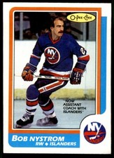 1986-87 O-Pee-Chee Bob Nystrom New York Islanders #104