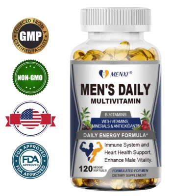 Multivitamínico para Hombres - Multivitaminas para Hombres para Apoyo Nutricional Diario para Hombres Foto 1 de 4