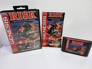 Risk (Sega Genesis, 1994) komplett mit Handbuch, getestet, authentisch - Bild 1 von 9