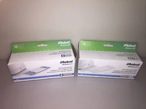 10 tamponi di pulizia lavabili iRobot Braava Jet blu - nuovi - 2 scatole - Foto 1 di 5