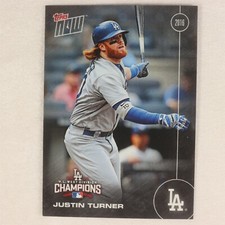 2016 Topps Now Card #LAD-3: Los Angeles Dodgers Justin Turner
