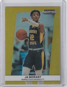 Panini Prizm 2022 selecciones de draft Gold Prizms paralelo Murray State Ja Morant 01/10 - Imagen 1 de 2