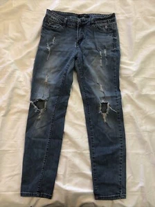 WAX JEAN DENIM GIRLS SKINNY STRETCHY JEANS PANTS SIZE 13 - Picture 1 of 7