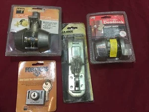UHP Deadbolts & US Lock Single Hasp & Fortress Key Lock, Juego de 4 - Cerrajero - Imagen 1 de 8