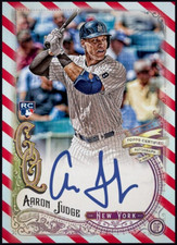 2017 Topps Gypsy Queen Rookie Autograph RARE - AARON JUDGE RC SIG Digital Card