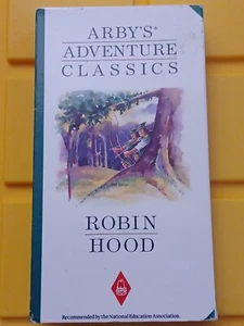 RARE 1989 Arby’s adventure classics vhs Robin Hood Childrens Video of America - Imagen 1 de 4